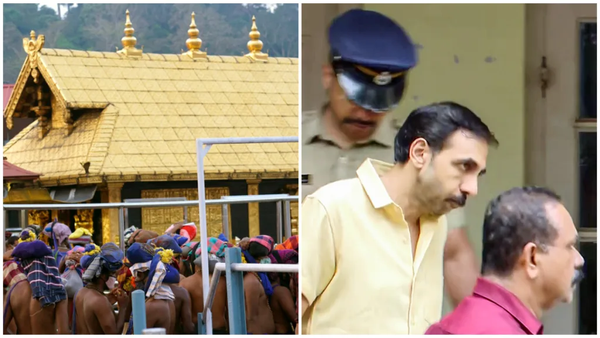 ശബരിമല സ്വർണക്കൊള്ള കേസ്; ഉണ്ണികൃഷ്ണൻ പോറ്റി ജയിൽ മോചിതനായി