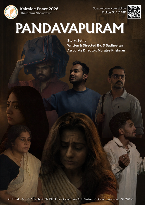 Enact 2026 Presents ‘Pandavapuram’ – A Deep Psychological Drama on Stage in Singapore