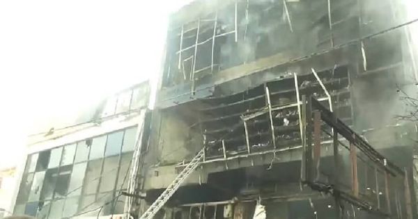15 dead as fire rips through Lucknow building, students among victims