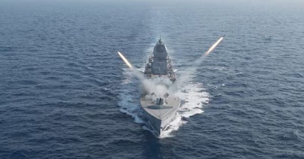 തദ്ദേശീയ പ്രതിരോധ ശക്തിക്ക് പുതുചിറക്; INS ദുനഗിരി, അഗ്രേ, സൻശോധക് കമ്മിഷൻ ചെയ്ത് പ്രധാനമന്ത്രി