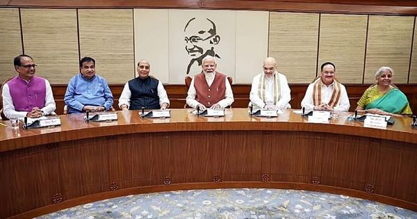 High-level meeting of Union ministers held at PM Modi's office in Parliament