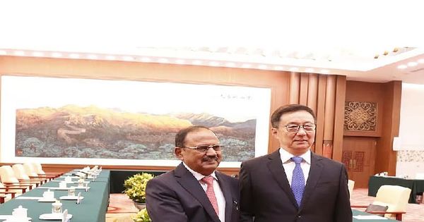 Doval calls on Chinese Vice President Han Zhang ahead of border talks