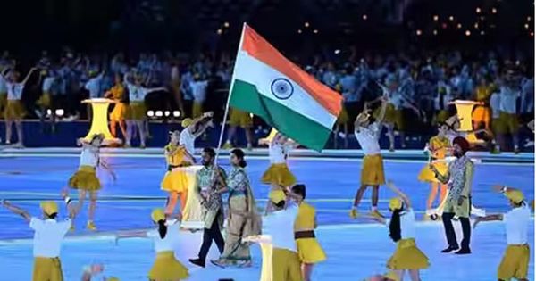 Flag hoisting at Asiad: Countries, including India, complete ceremony after disruption