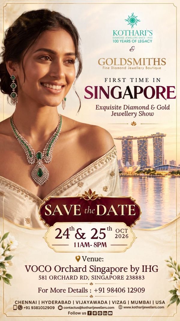 A first look, a lasting impression: Kothari’s brings its jewellery collections to Singapore
