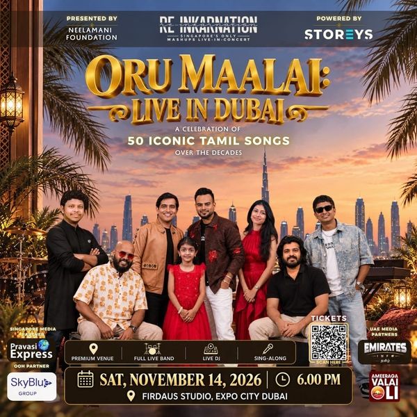 An evening, 50 songs: Singapore’s Re-inKarnation heads to Dubai
