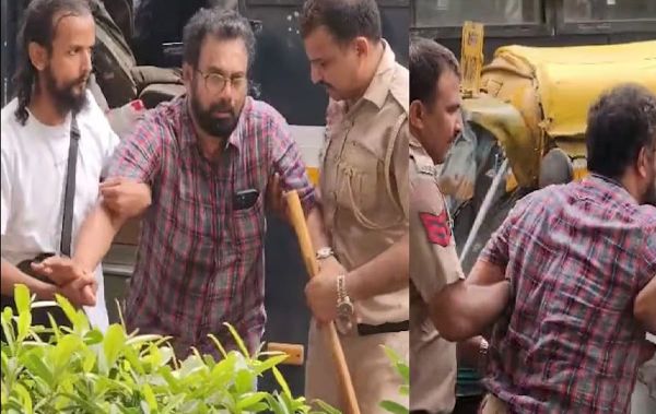ജോൺ ബ്രിട്ടാസിനെ ക്രൂരമായി മർദ്ദിച്ച് കേന്ദ്രസേനയായ CRPF; വലിച്ചിഴച്ച് വാഹനത്തിലേക്ക് കയറ്റി
