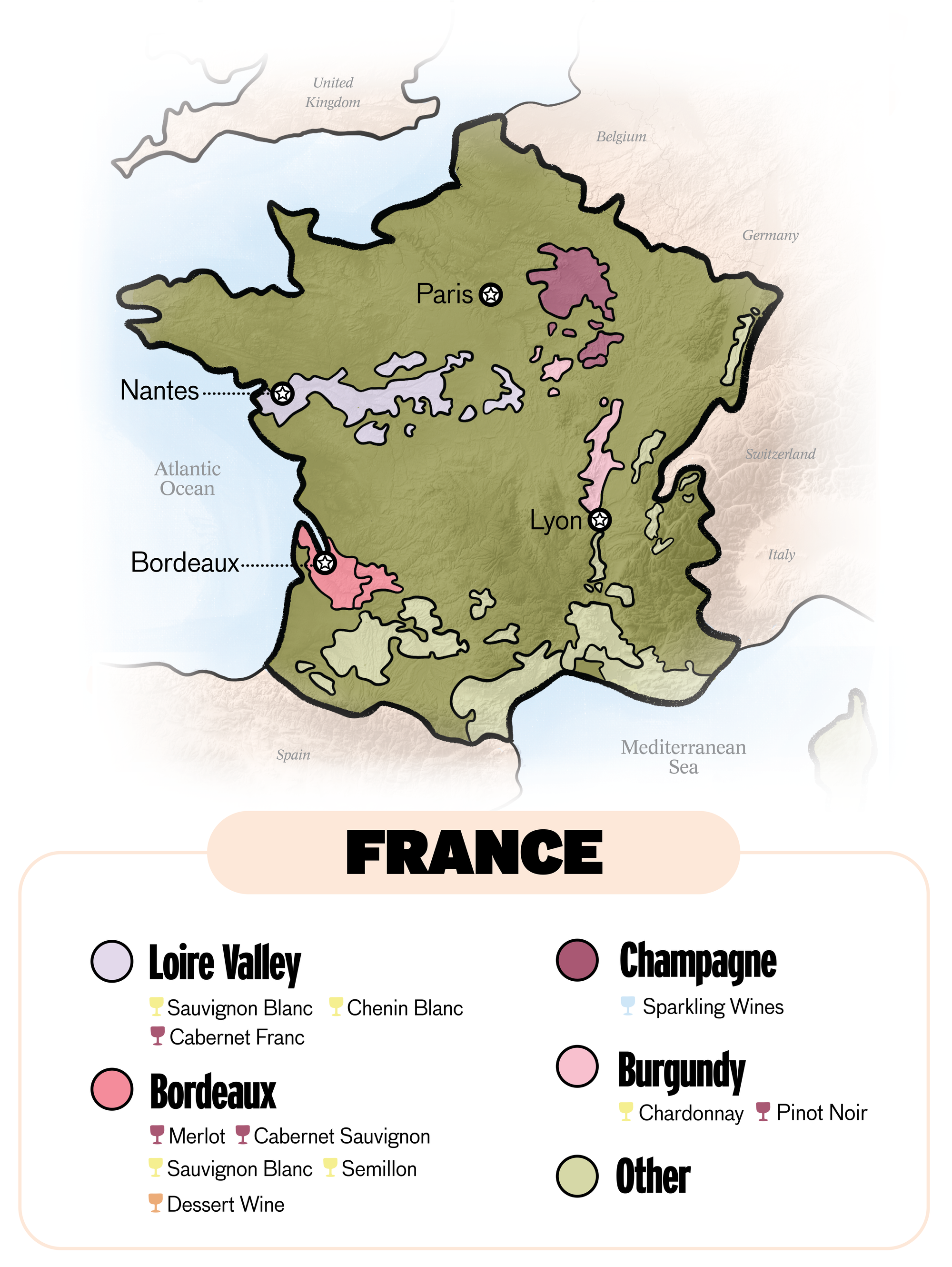 French wine regions