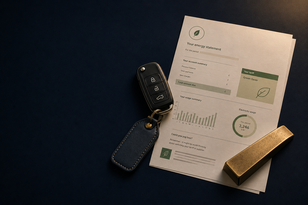 Your car finance payout just slipped, your energy supplier is changing hands, and please check your doorstops