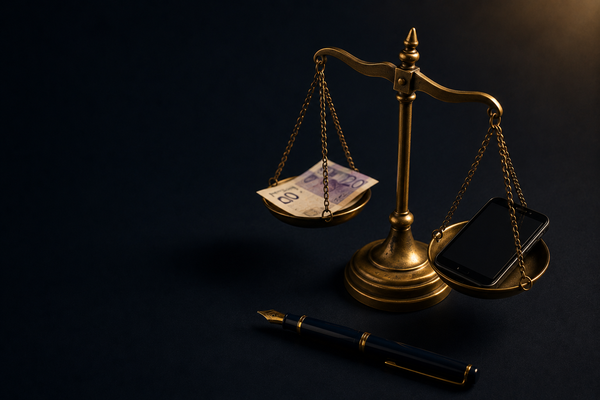 Google in the dock for £3bn, your e-money safer from today, and a credit broker just collapsed