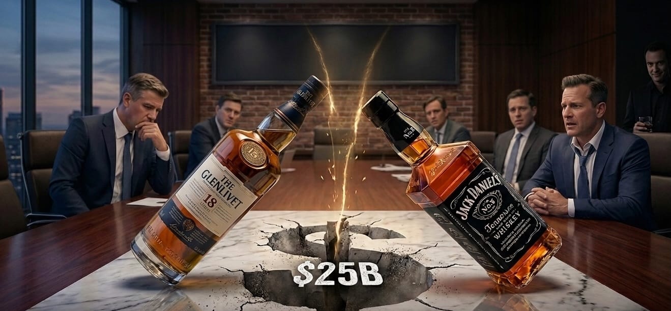 The $25B Deal That Wasn't: Why Pernod–Brown-Forman Walked Away (And Who Quietly Cheered)