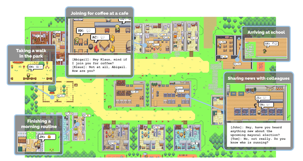 Des agents humains artificiels (AHA) pour peupler et servir le métavers