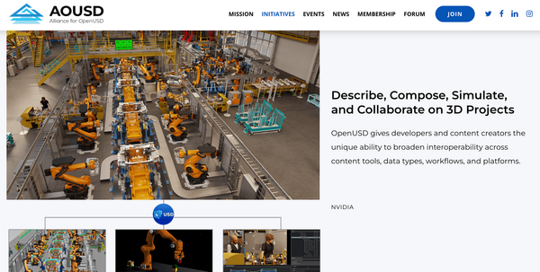 Pixar, Adobe, Apple, Autodesk et NVIDIA forment une alliance pour soutenir l’OpenUSD et promouvoir des standards ouverts pour le contenu 3D.