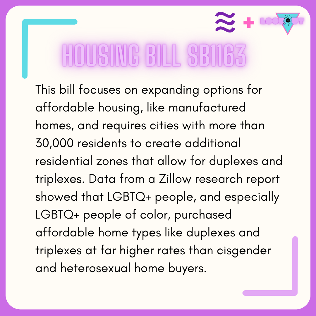 Housing Bill SB1163 aims to expand affordable housing, focusing on duplexes and triplexes, benefiting LGBTQ+ communities.