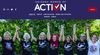 A screenshot image of the "Arizona Women of Action" website, showing 7 women hand-in-hand wearing "United We Stand" shirts.