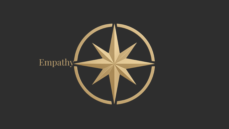 EPIC Compass graphic highlighting Empathy on the West Point, representing awareness, understanding, and acting on what you see in others.