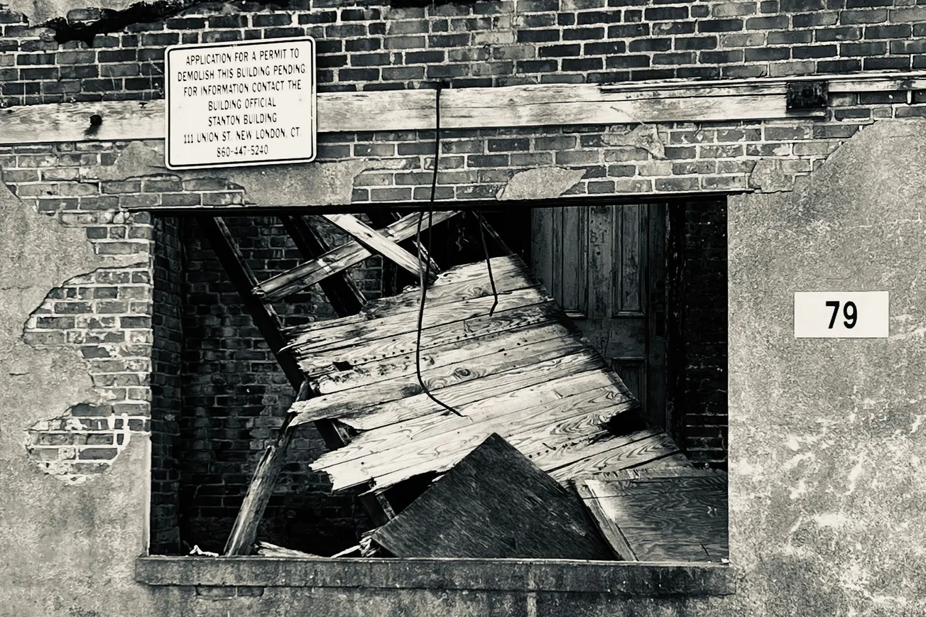 Abandoned Building, New London, CT (2022)