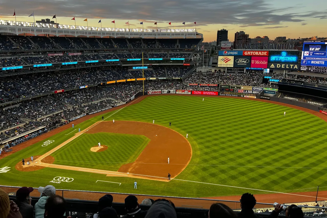 Yankee Stadium at Sunset, The Bronx, New York (2022)
