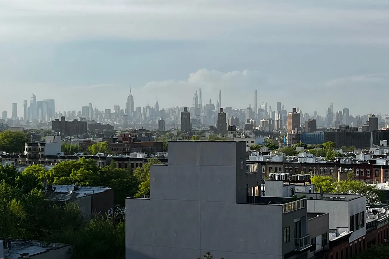 Manhattan from Crown Heights, Brooklyn, NY (2022)