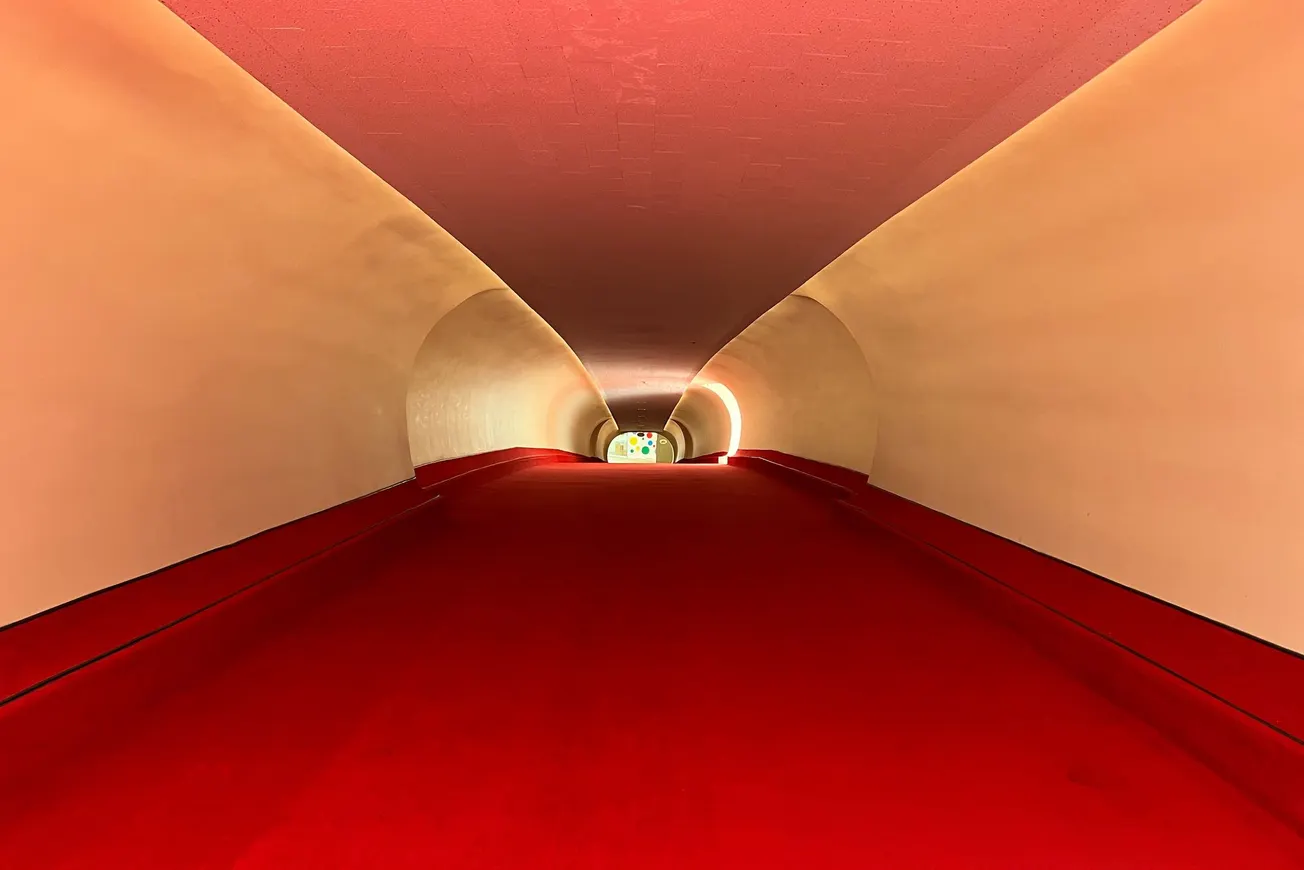 Entrance to TWA Hotel, La Guardia Airport, Queens, NY (2022)