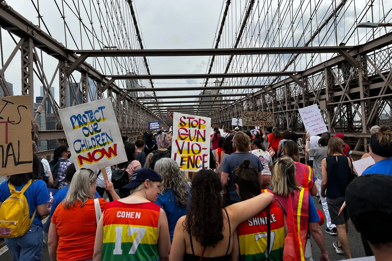 March For Our Lives, Brooklyn Bridge, NY (2022)