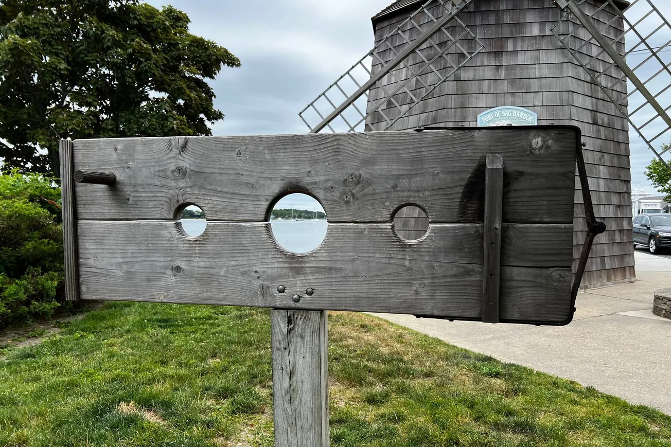 Stocks and Windmill, Sag Harbor, NY (2022)