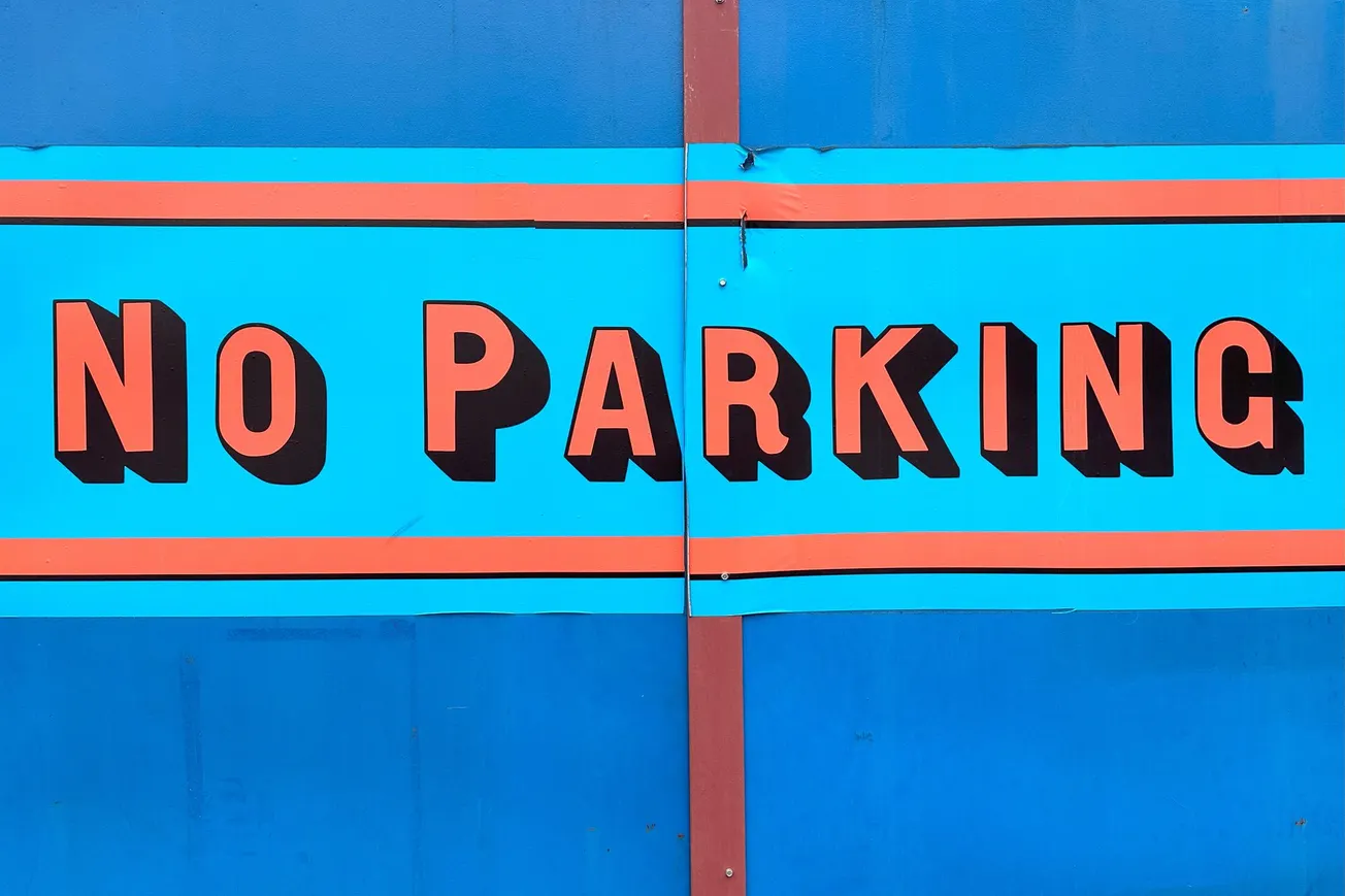 "No Parking," Brooklyn, NY [Frederick Lane, 2023]
