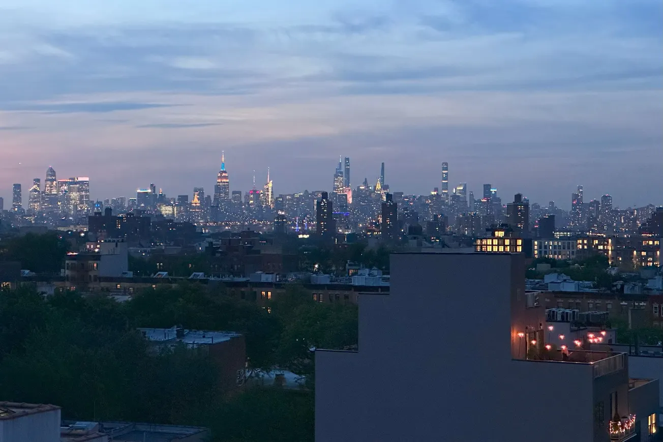 Manhattan Skyline from Brookly, at Dusk [Frederick Lane, 2023]