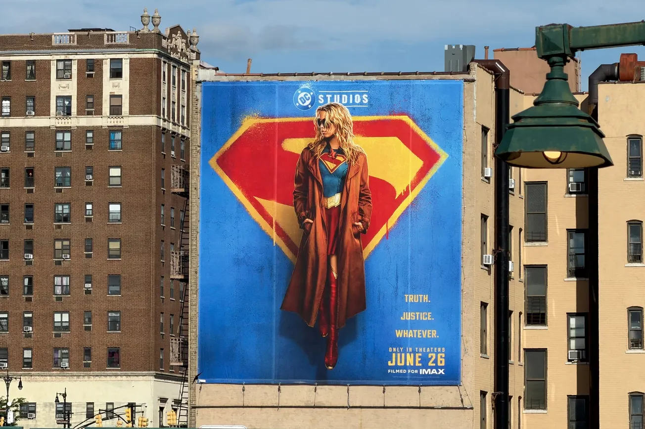 Photo of Supergirl Poster, The Bronx, New York [Frederick Lane, 2026]