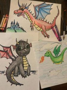 Learn to draw a dragon