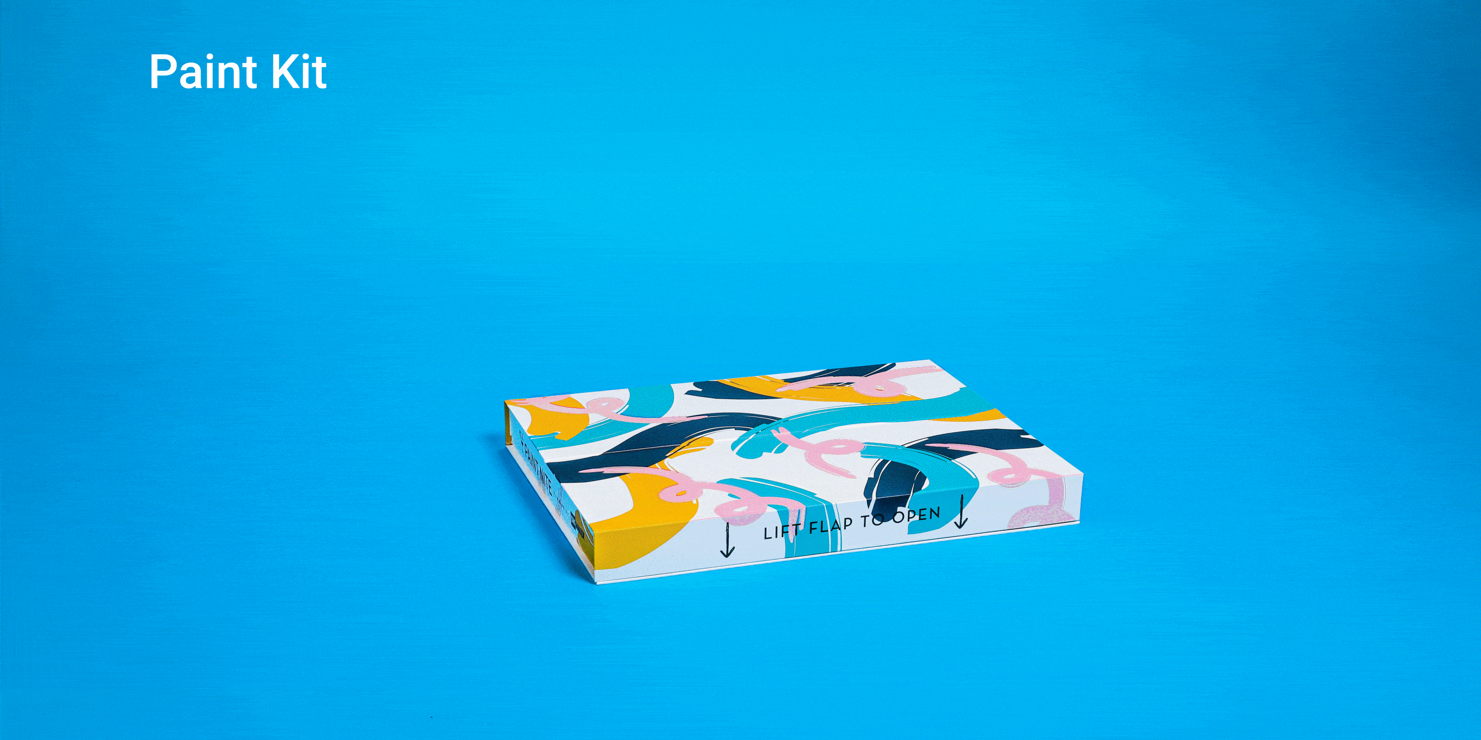 timelapse of the paint night paint kit.