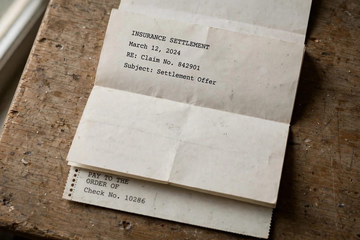 The second cheque on your claim