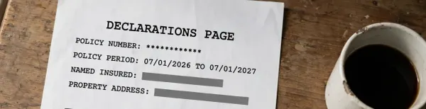 Coverage A on your declarations page