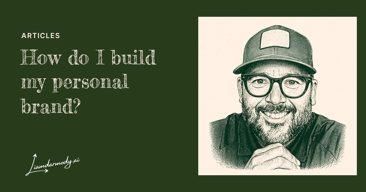 How do I build my personal brand?
