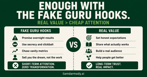 Enough With the Fake Guru Hooks