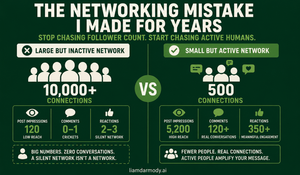 The Networking Mistake I Made for Years