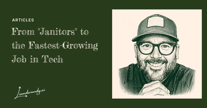 From "Janitors" to the Fastest-Growing Job in Tech