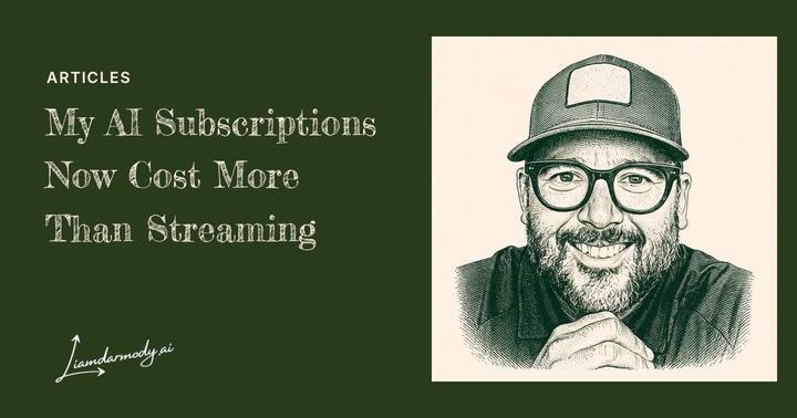 My AI Subscriptions Now Outnumber My Streaming Subscriptions