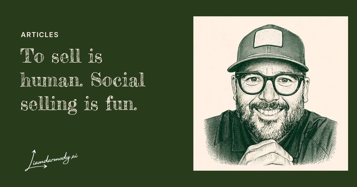 To sell is human. Social selling is fun.