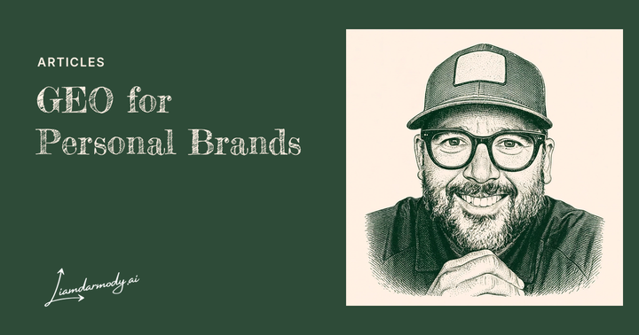 GEO for Personal Brands
