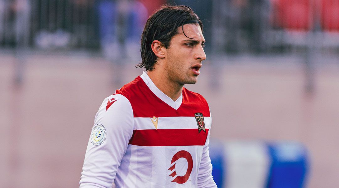 Gianfranco Facchineri is the latest player to parlay a U-Sports contract into a pro deal, signing with Valour through 2026