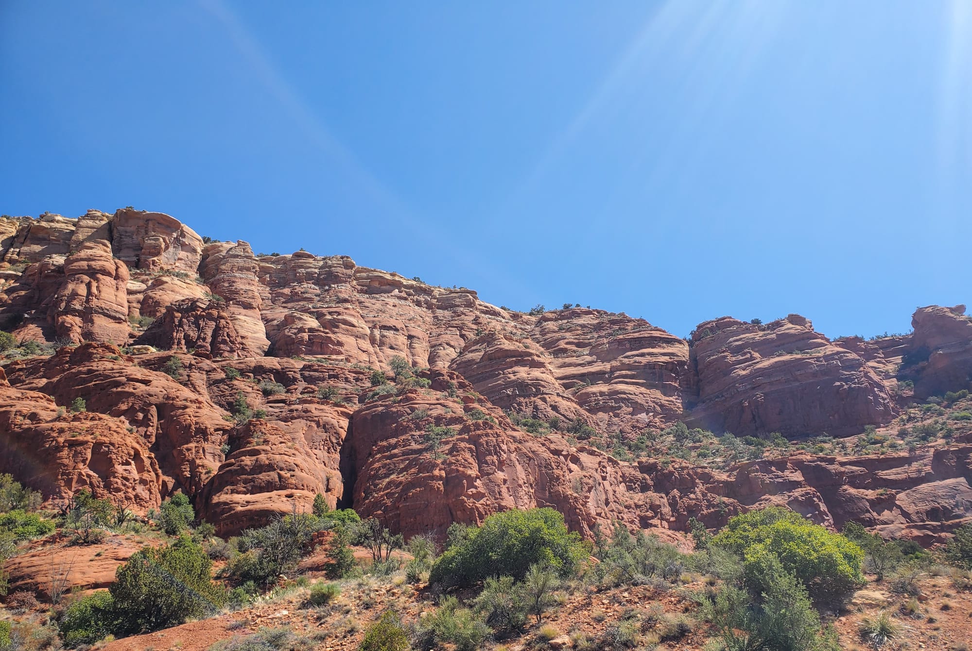 Arizona summer hiking