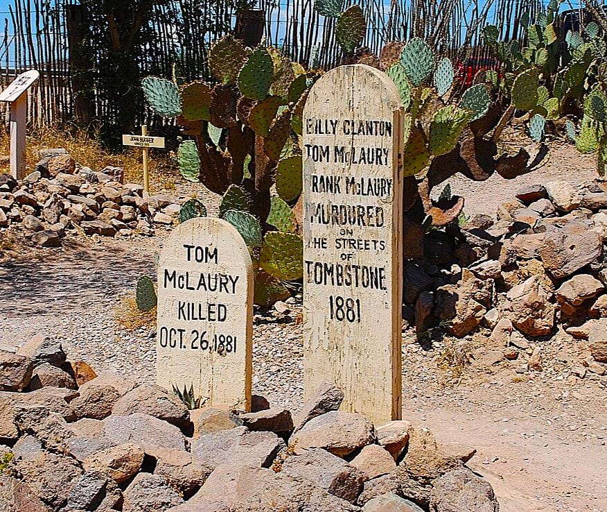 Boothill Graveyard Tombstone