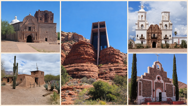Five Remarkable Historic Sacred Places Across Arizona