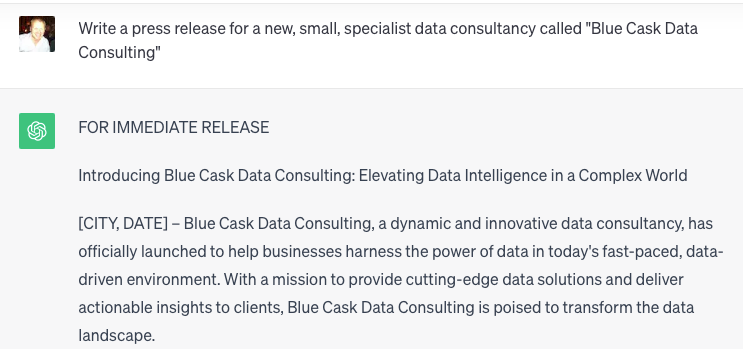 Blue Cask launched today!