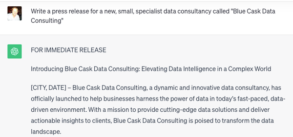 Blue Cask launched today!