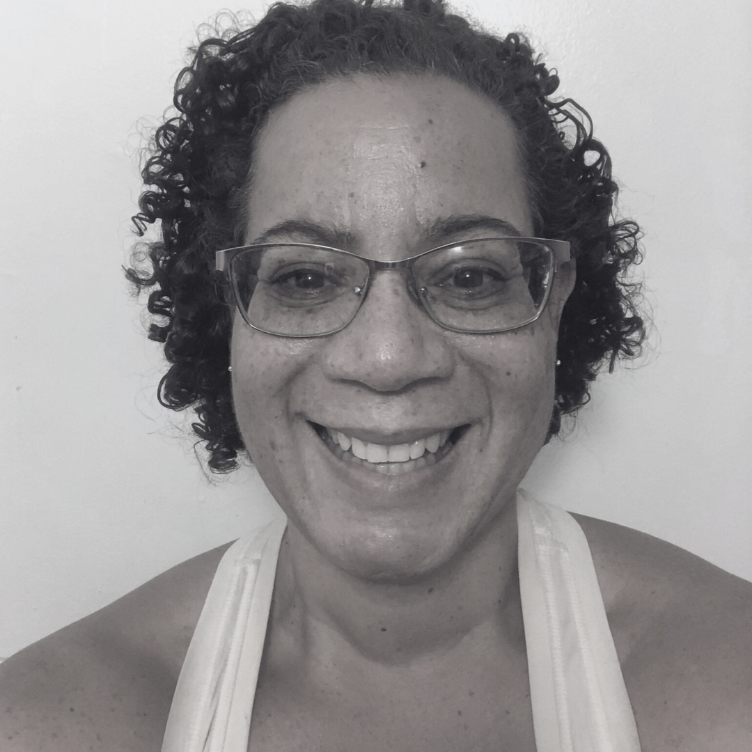 Close-up of Jill Hodge, Host of the Let the Verse Flow podcast