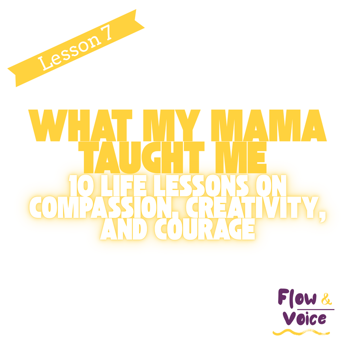 The Healing Power of Touch - Lessons My Mama Taught Me (Part 7) 🎧Episode 70