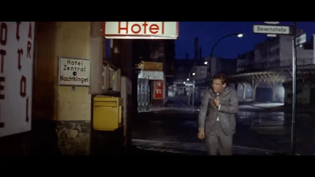 Night Scene outside hotel