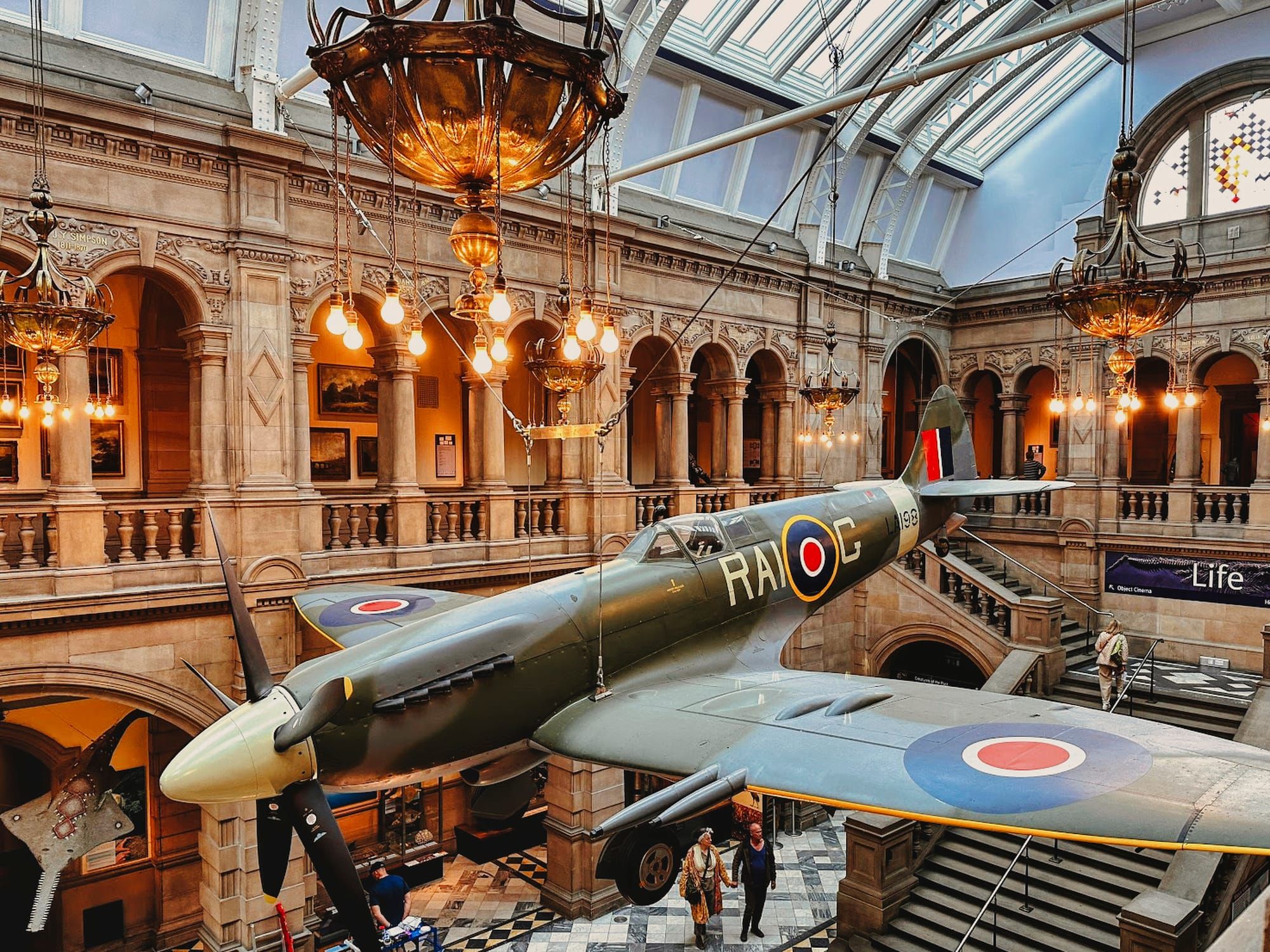 Vickers-Armstrong Supermarine Spitfire LA198, a late Mark 21 Spitfire, is the last surviving Spitfire flown by 602 (City of Glasgow) Squadron.