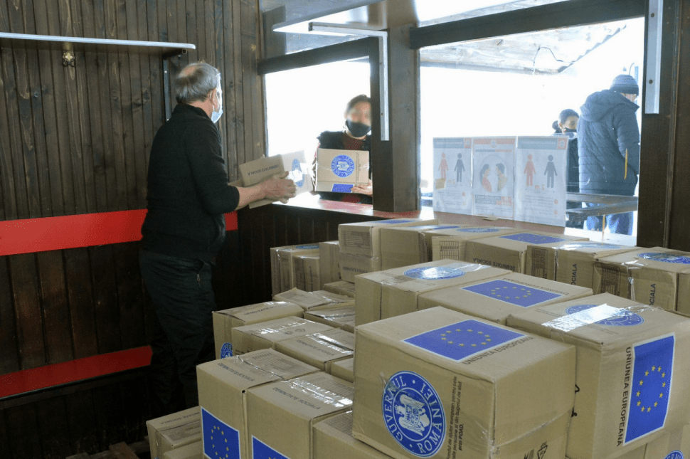 Szerdán mentél volna segélycsomagért?